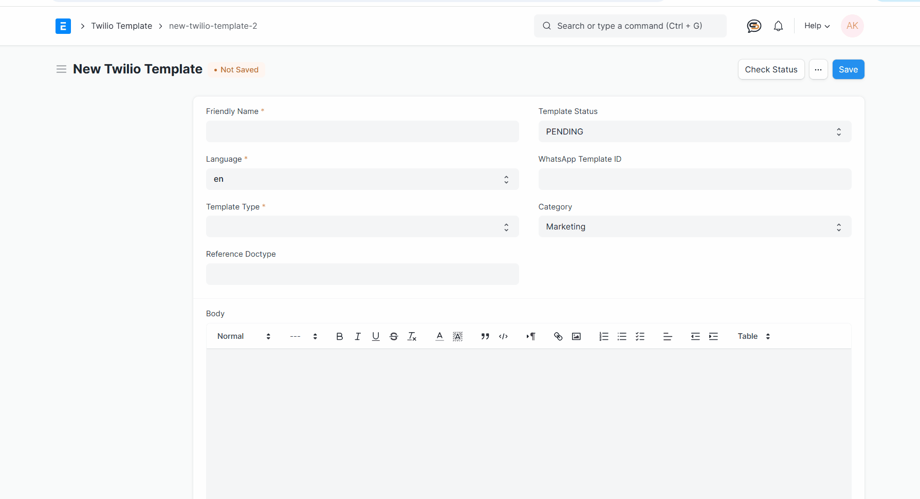 quick-replay Template