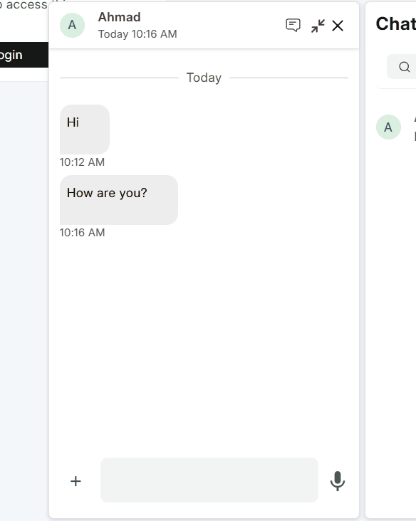 Web — Reply to messages